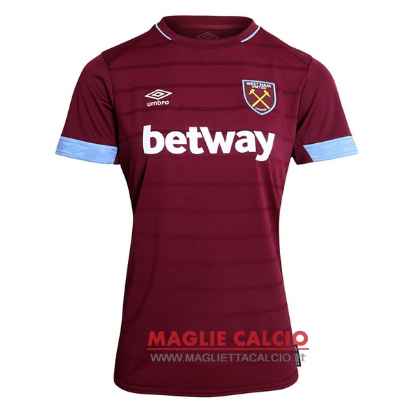 nuova prima magliette west ham donna 2018-2019