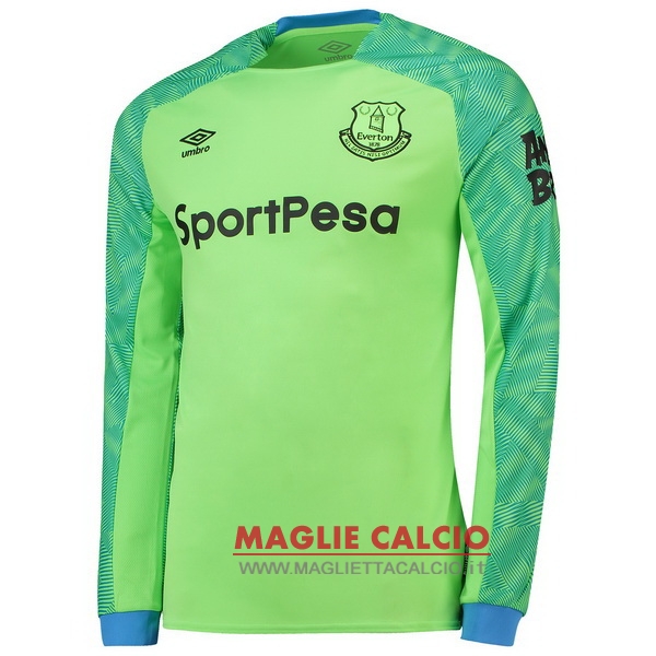 nuova prima manica lunga portiere everton 2018-2019