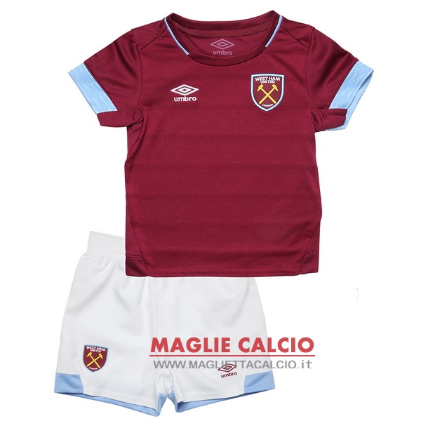 nuova prima magliette west ham bambino 2018-2019