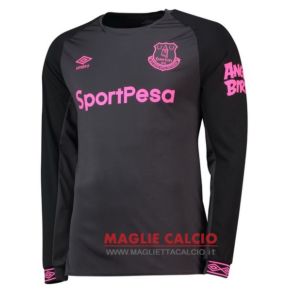 nuova seconda manica lunga everton 2018-2019