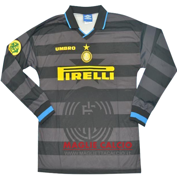 nuova seconda divisione magliette manica lunga inter milan 2013-2014