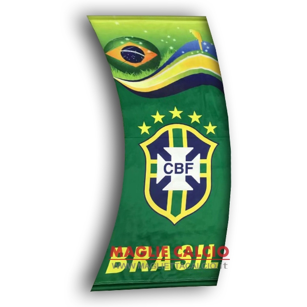 calcio bandiera brasile verde