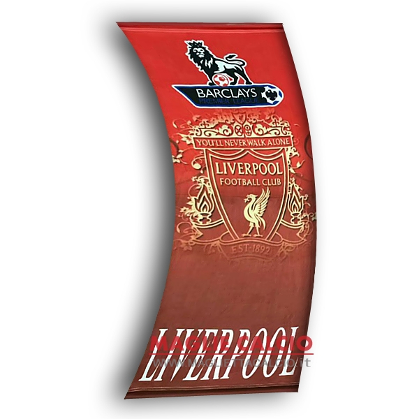 calcio bandiera liverpool rosso