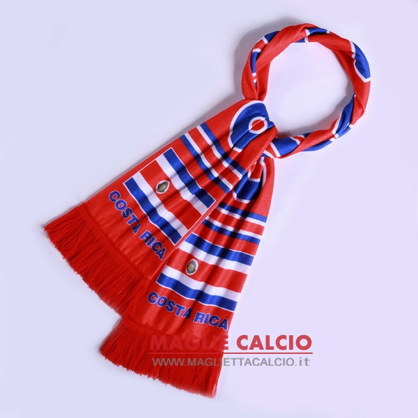 sciarpa calcio costa rica knit rosso