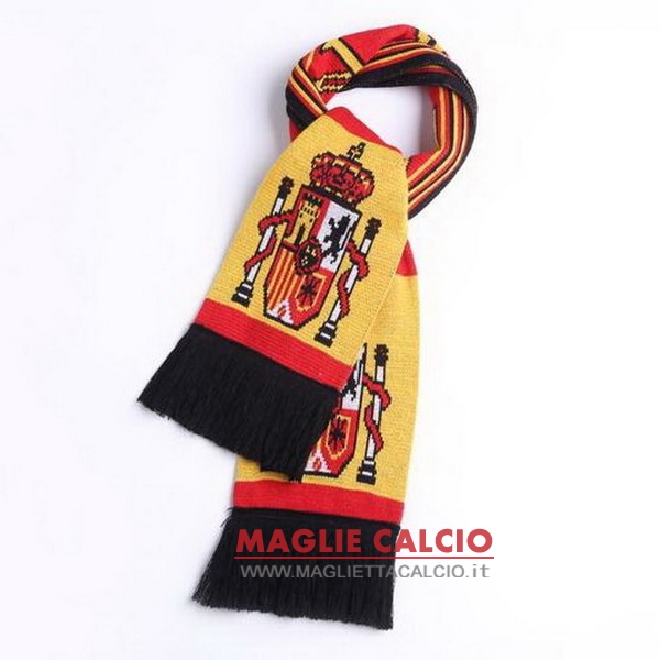 sciarpa calcio espana knit giallo