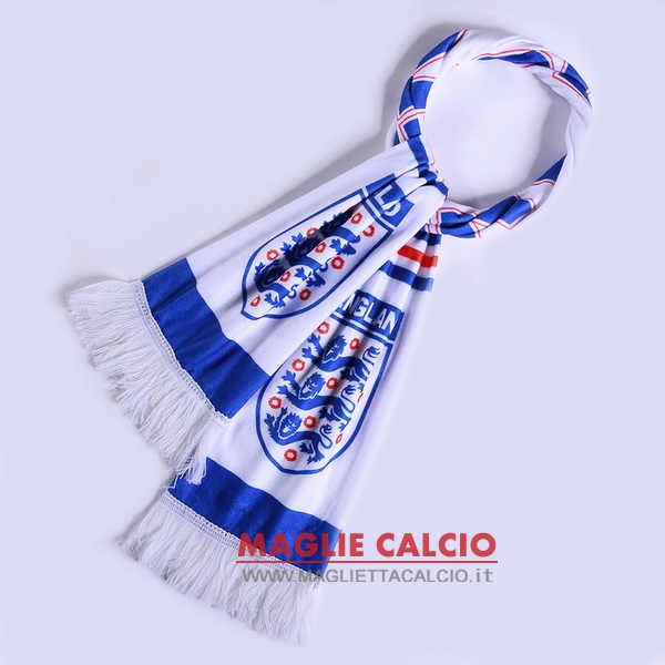 sciarpa calcio inghilterra knit bianco