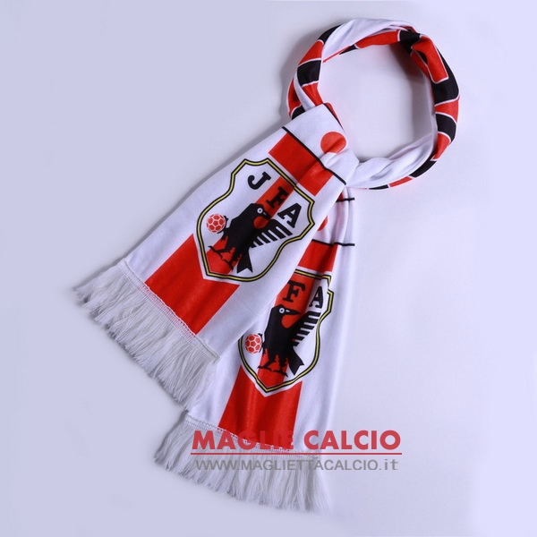 sciarpa calcio japon knit bianco