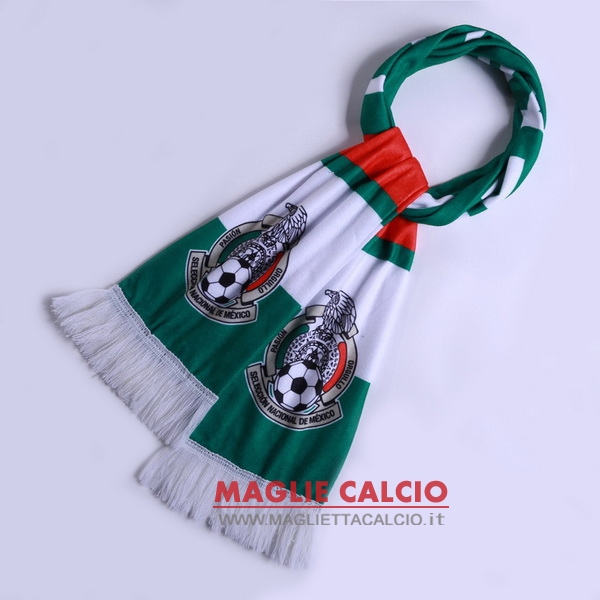 sciarpa calcio messico knit verde