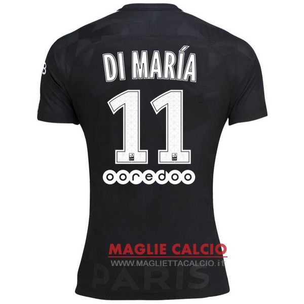 nuova maglietta paris saint germain 2017-2018 di maria 11 terza