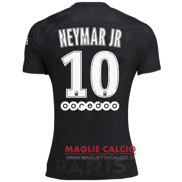 nuova maglietta paris saint germain 2017-2018 neymar jr 10 terza