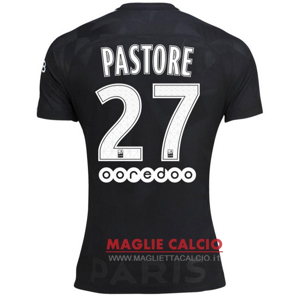 nuova maglietta paris saint germain 2017-2018 pastore 27 terza