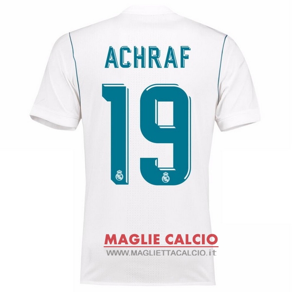maglietta real madrid 2017-2018 achraf 19 prima