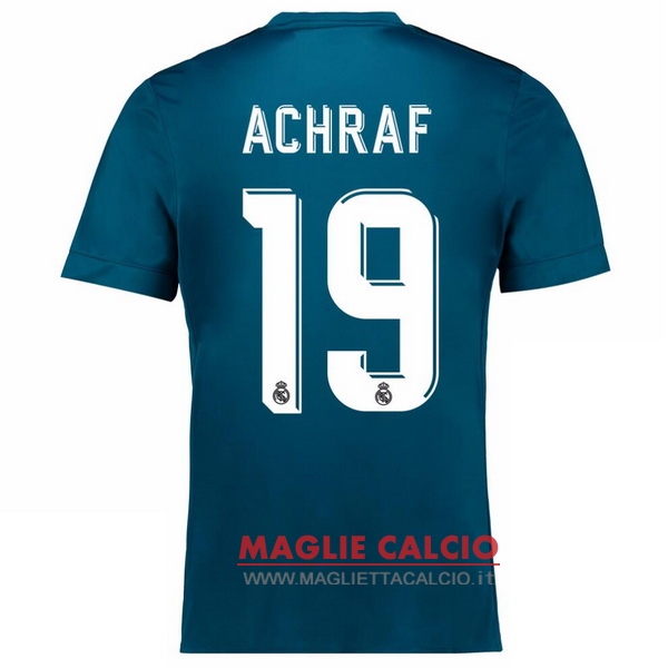 maglietta real madrid 2017-2018 achraf 19 terza