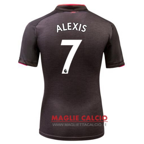 nuova maglietta arsenal 2017-2018 alexis 7 terza