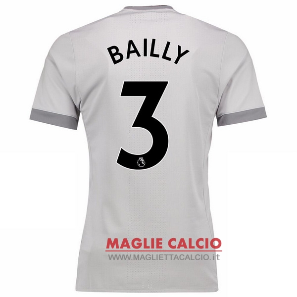 nuova maglietta manchester united 2017-2018 bailly 3 terza