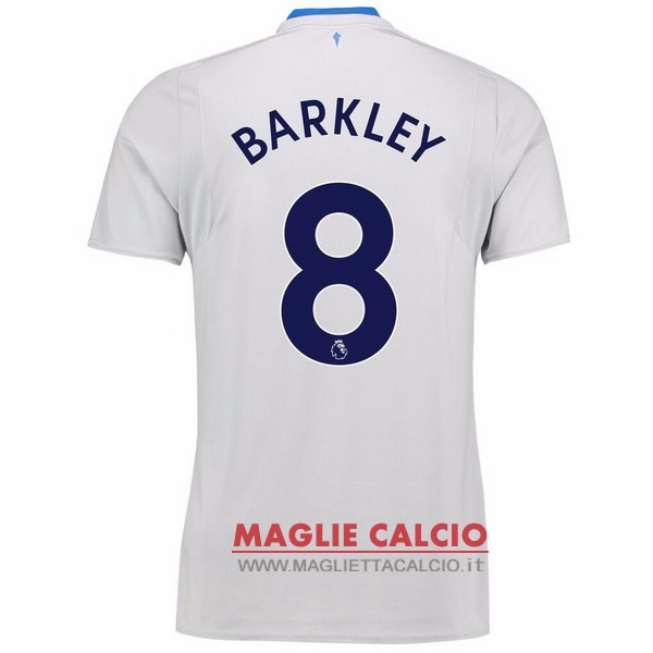 nuova maglietta everton 2017-2018 barkley 8 seconda