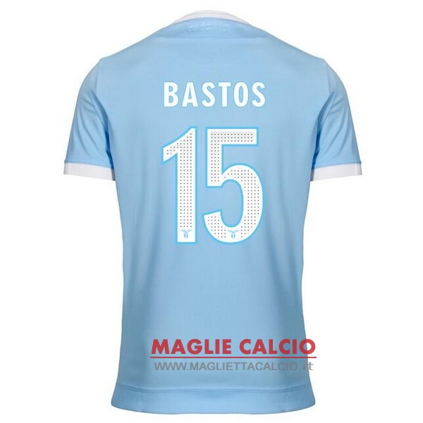 nuova maglietta lazio 2017-2018 bastos 15 prima