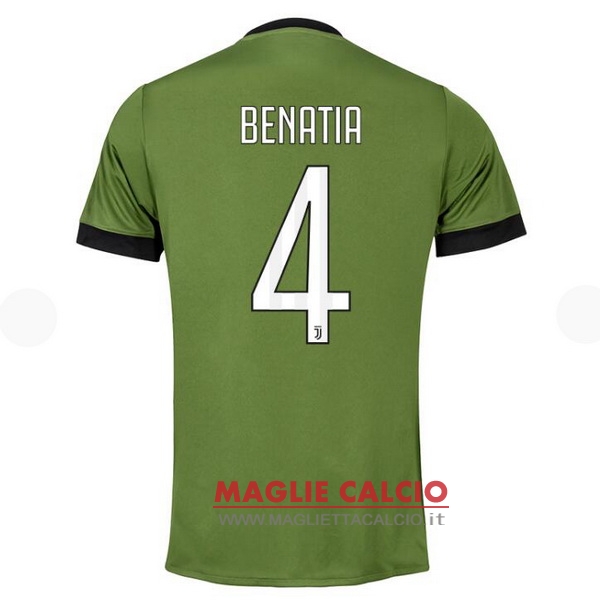 nuova maglietta juventus 2017-2018 benatia 4 terza