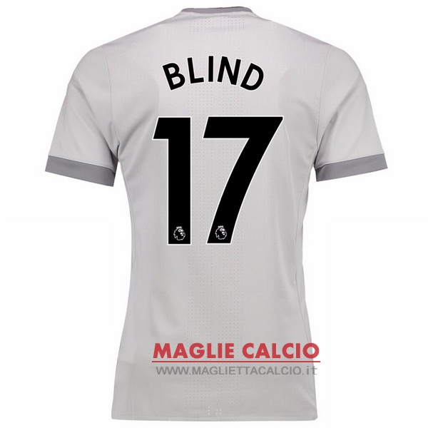 nuova maglietta manchester united 2017-2018 blind 17 terza
