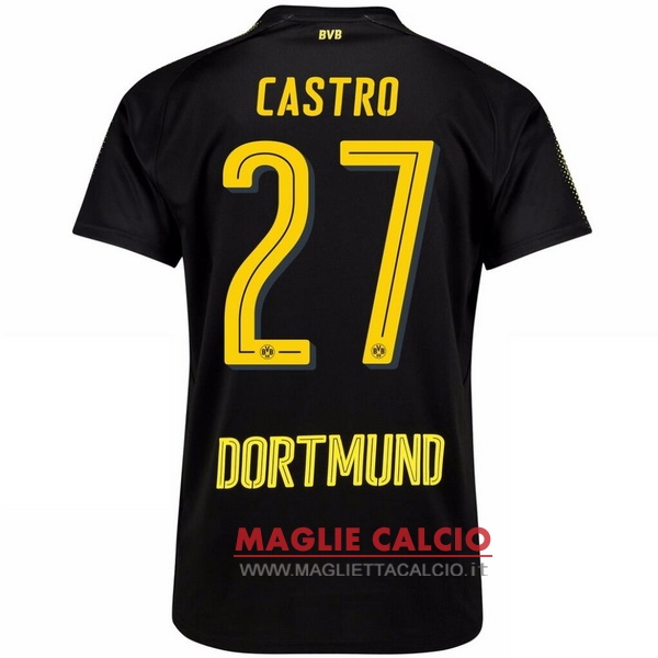 maglietta borussia dortmund 2017-2018 castro 27 seconda
