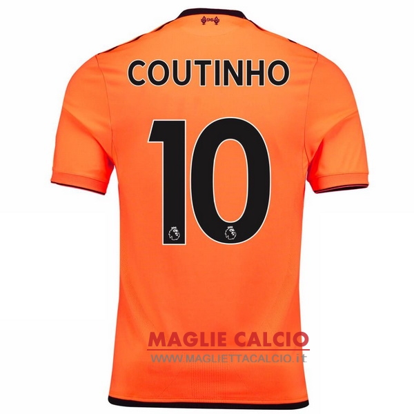 nuova maglietta liverpool 2017-2018 coutinho 10 terza