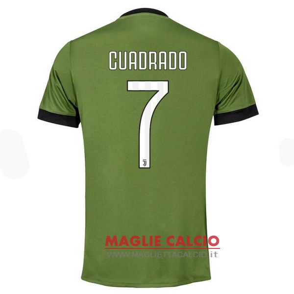 nuova maglietta juventus 2017-2018 cuadrado 7 terza