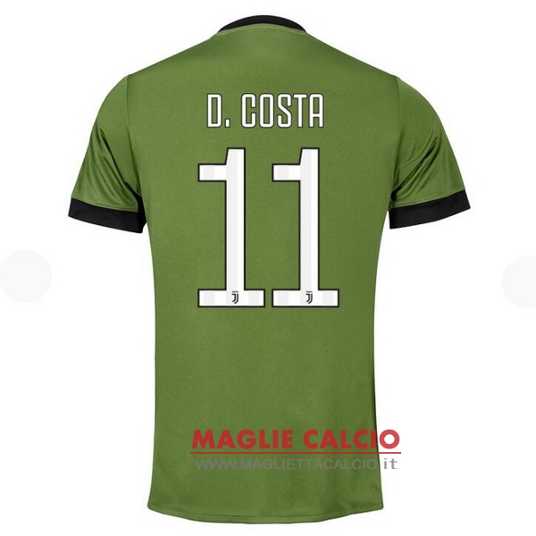 nuova maglietta juventus 2017-2018 d.costa 11 terza