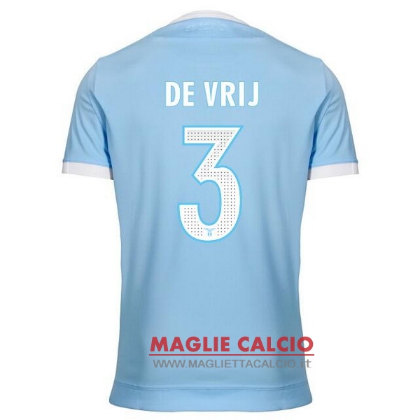 nuova maglietta lazio 2017-2018 de vrij 3 prima