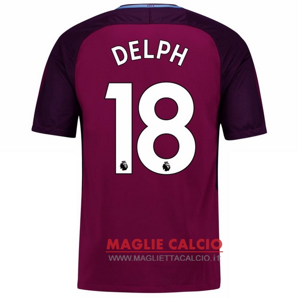 maglietta manchester city 2017-2018 delph 18 seconda