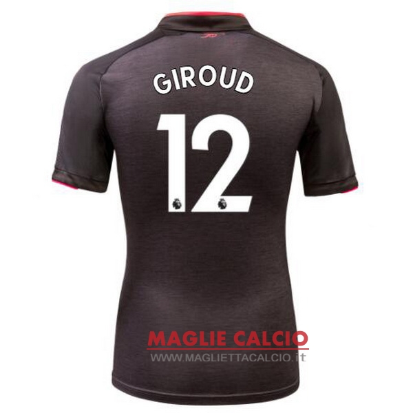 nuova maglietta arsenal 2017-2018 giroud 12 terza