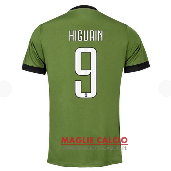 nuova maglietta juventus 2017-2018 higuain 9 terza