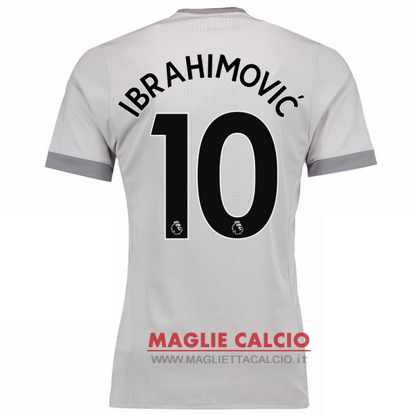 nuova maglietta manchester united 2017-2018 ibrahimovic 10 terza