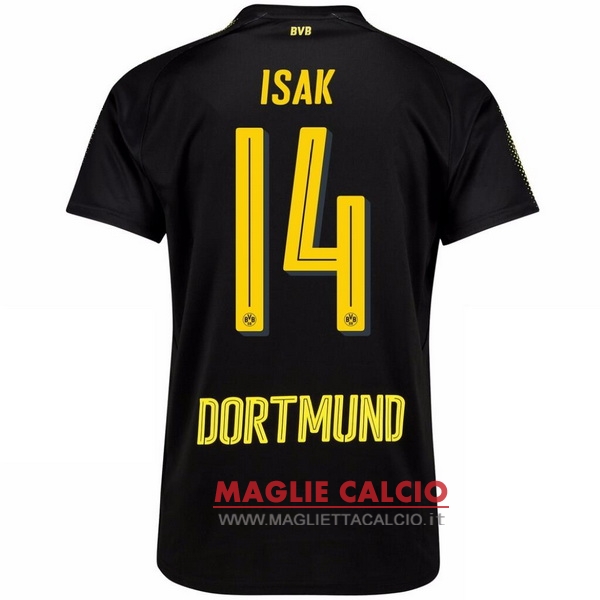 maglietta borussia dortmund 2017-2018 isak 14 seconda