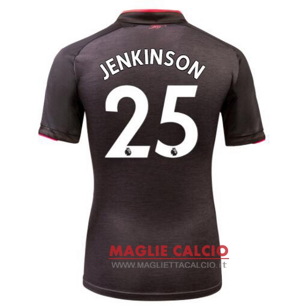 nuova maglietta arsenal 2017-2018 jenkinson 25 terza