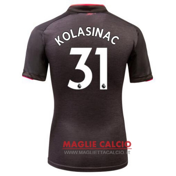 nuova maglietta arsenal 2017-2018 kolasinac 31 terza