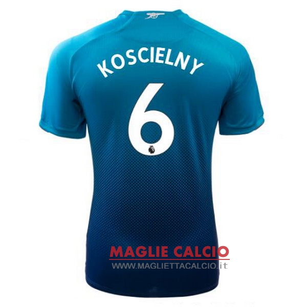 nuova maglietta arsenal 2017-2018 koscielny 6 seconda