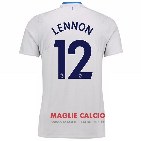 nuova maglietta everton 2017-2018 lennon 12 seconda