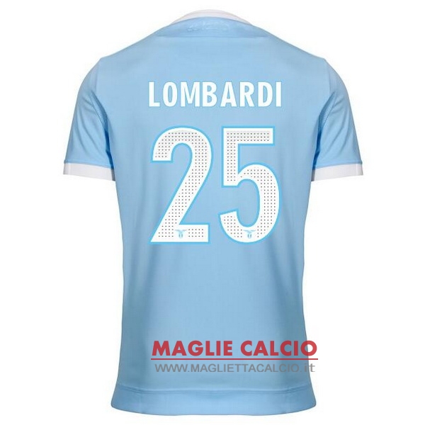 nuova maglietta lazio 2017-2018 lombardi 25 prima