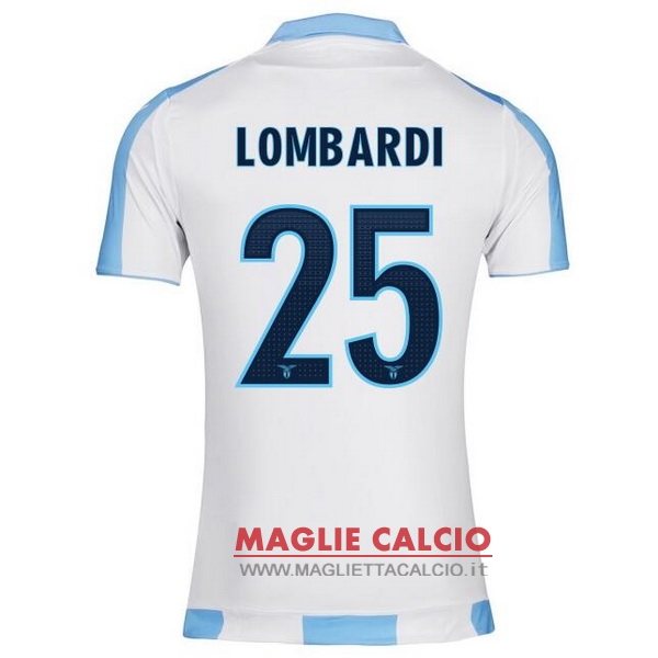 nuova maglietta lazio 2017-2018 lombardi 25 seconda