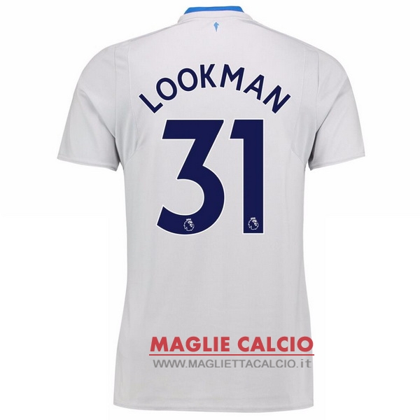 nuova maglietta everton 2017-2018 lookman 31 seconda