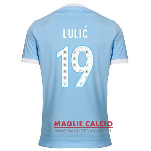 nuova maglietta lazio 2017-2018 lulic 19 prima