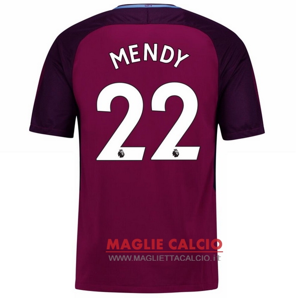 maglietta manchester city 2017-2018 mendy 22 seconda