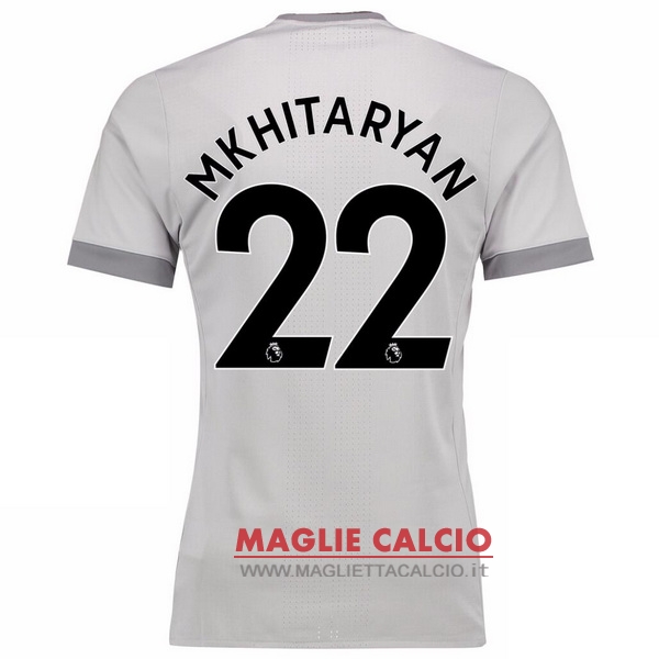 nuova maglietta manchester united 2017-2018 mkhitaryan 22 terza