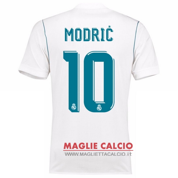 maglietta real madrid 2017-2018 modric 10 prima