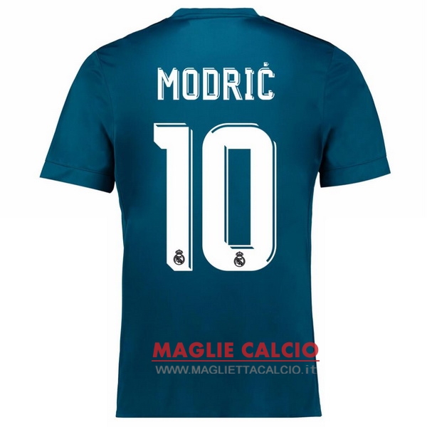 maglietta real madrid 2017-2018 modric 10 terza