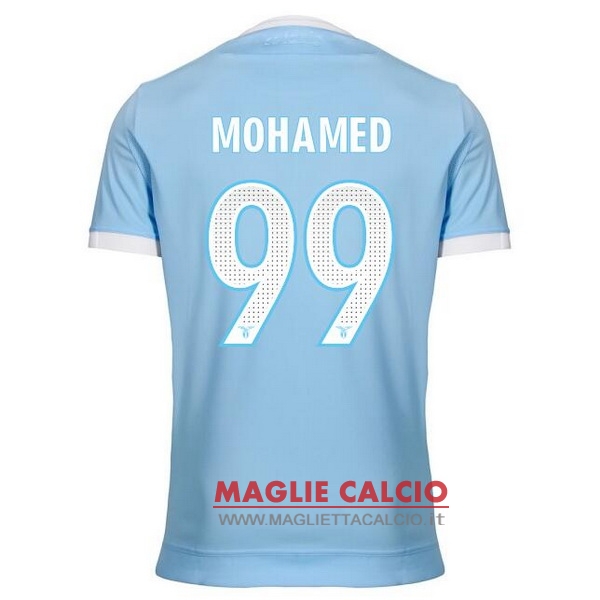 nuova maglietta lazio 2017-2018 mohamed 99 prima