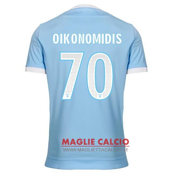 nuova maglietta lazio 2017-2018 oikonomidis 70 prima