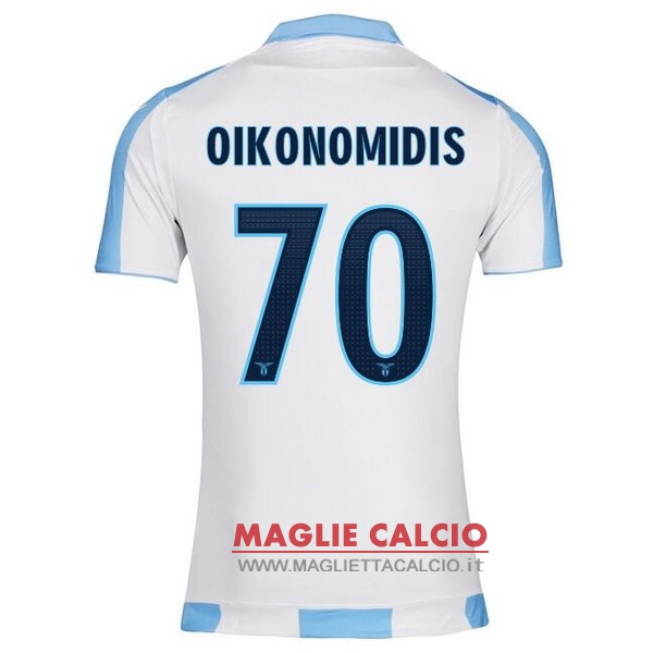 nuova maglietta lazio 2017-2018 oikonomidis 70 seconda
