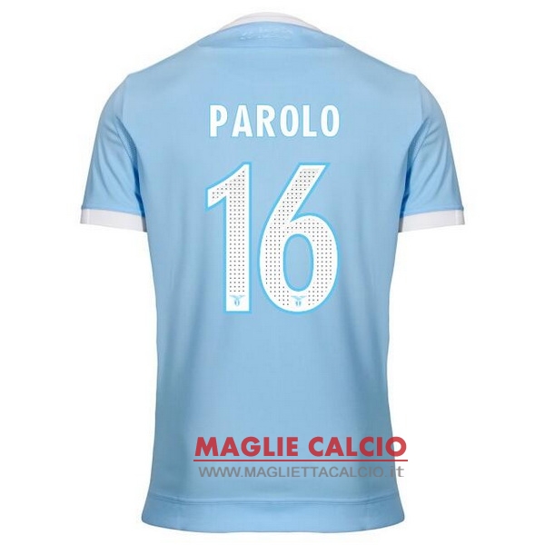 nuova maglietta lazio 2017-2018 parolo 16 prima