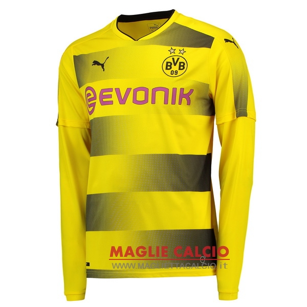 nuova prima divisione magliette manica lunga borussia dortmund 2017-2018